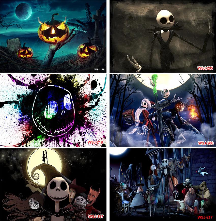 Photography Poster - Happy Halloween Horror Night Poster Supplies