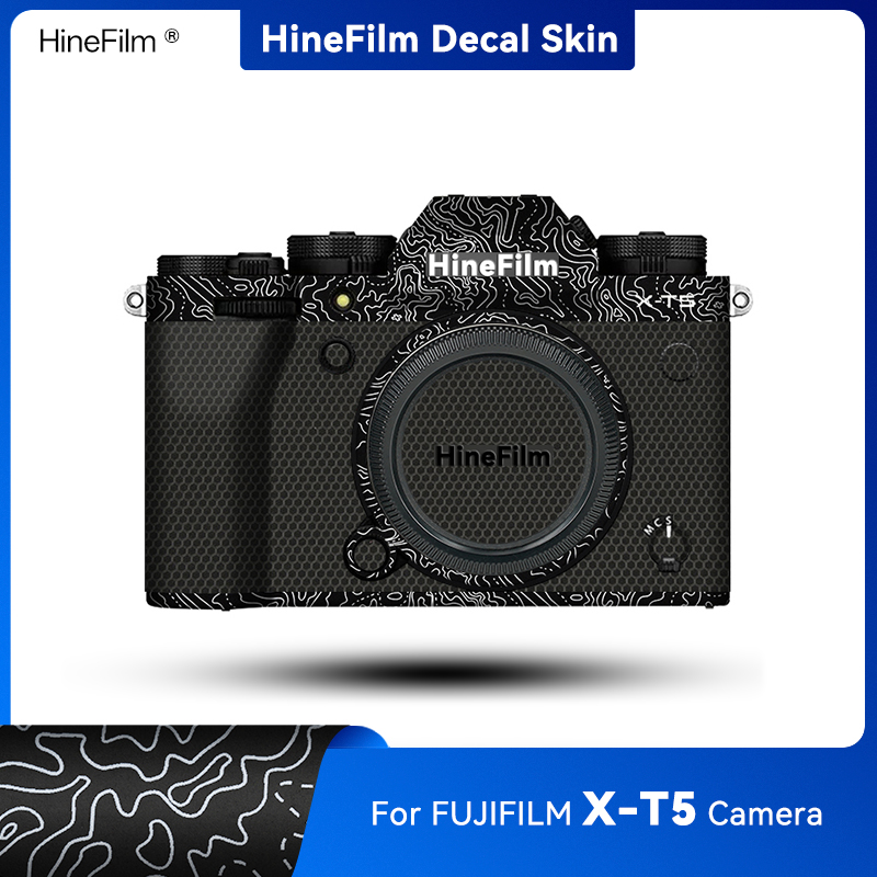 Fujifilm Camera X-T5 - Hinefilm Skin for Fuji XT 5