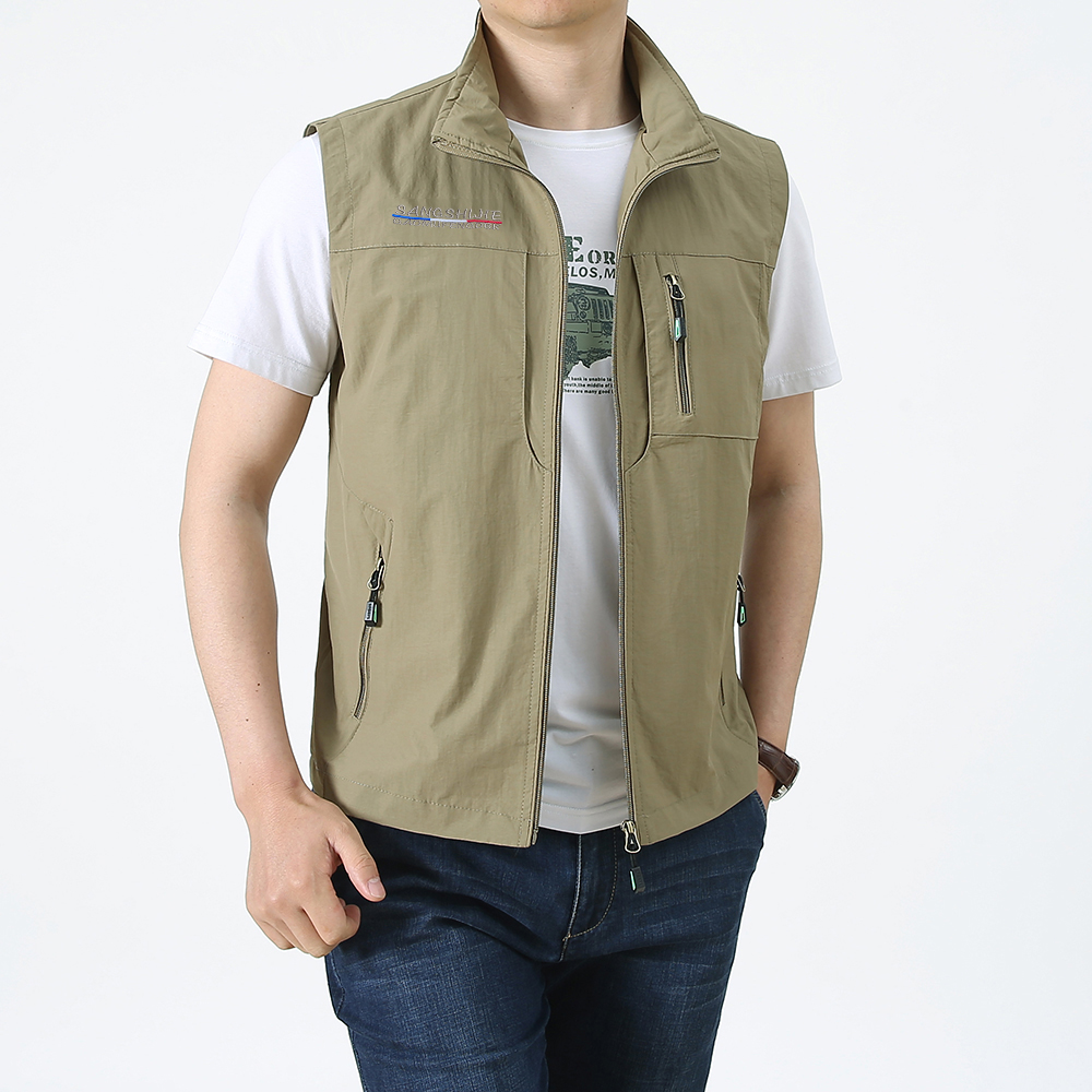 Photography Vest - Spring, summer, autumn, vest, men's casual