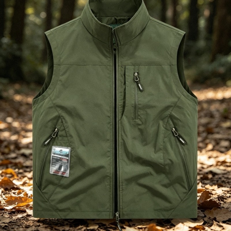 Photography Vest - Men's Outdoor Photography Vest Multi Pocket