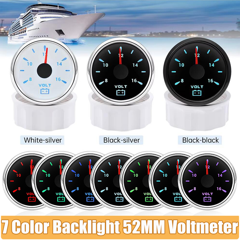 Light Meter Incident - Universal 7-Color LED Backlight 52mm Digital