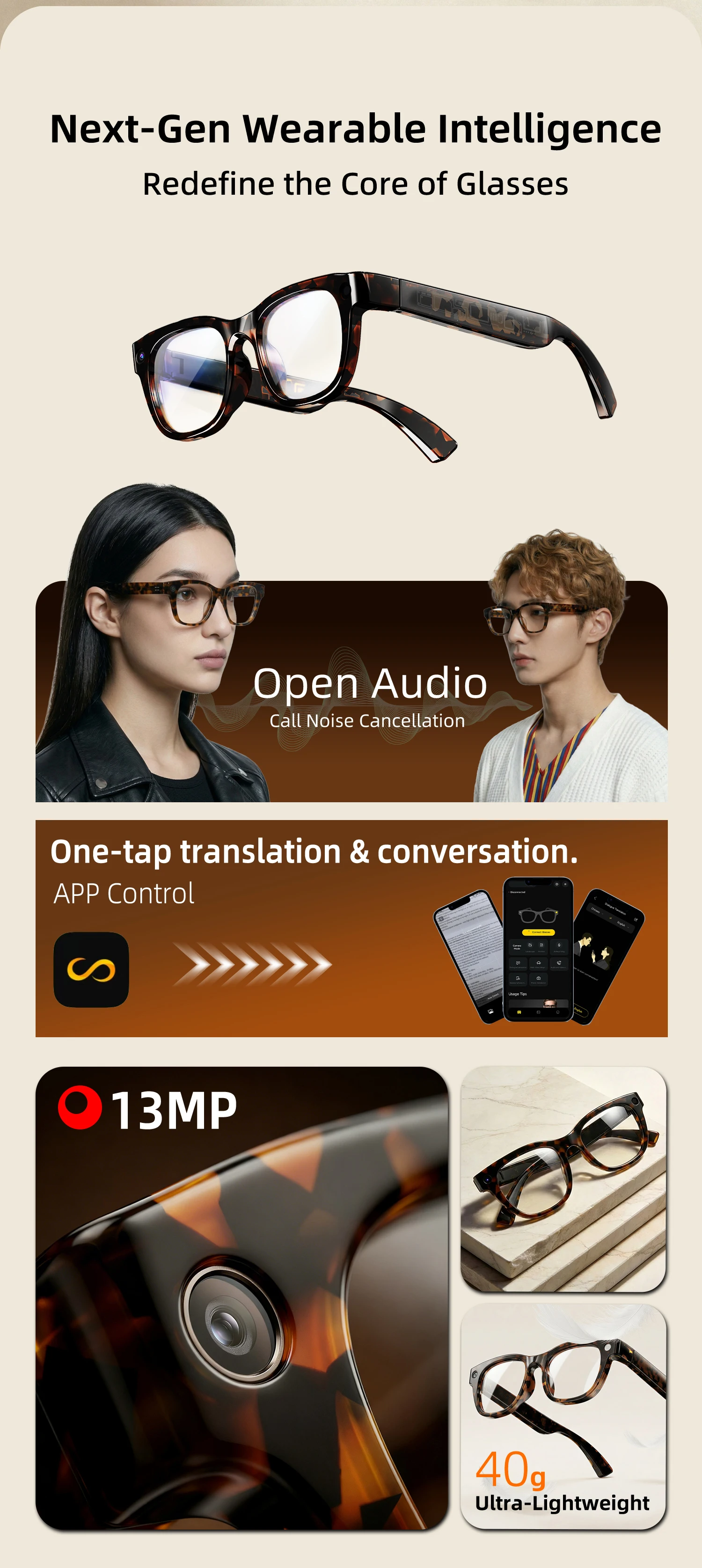 ApexTPE06D Smart AI Glasses Hi - đánh giá và giá Photography Translate