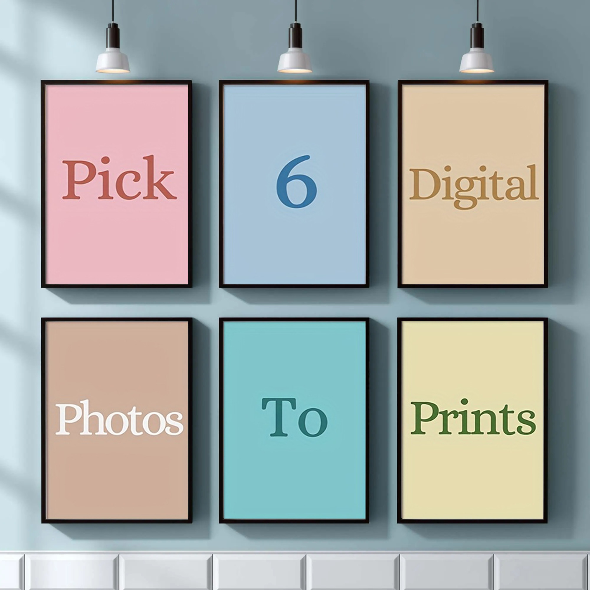 4/5/6pcs Custom Canvas Printin - đánh giá và giá Photography Poster