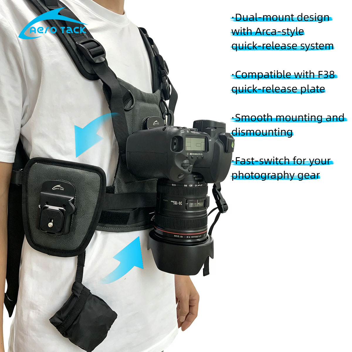 Aero Tack G3 Wanderer Dual‑Cam - đánh giá và giá Photography Vest