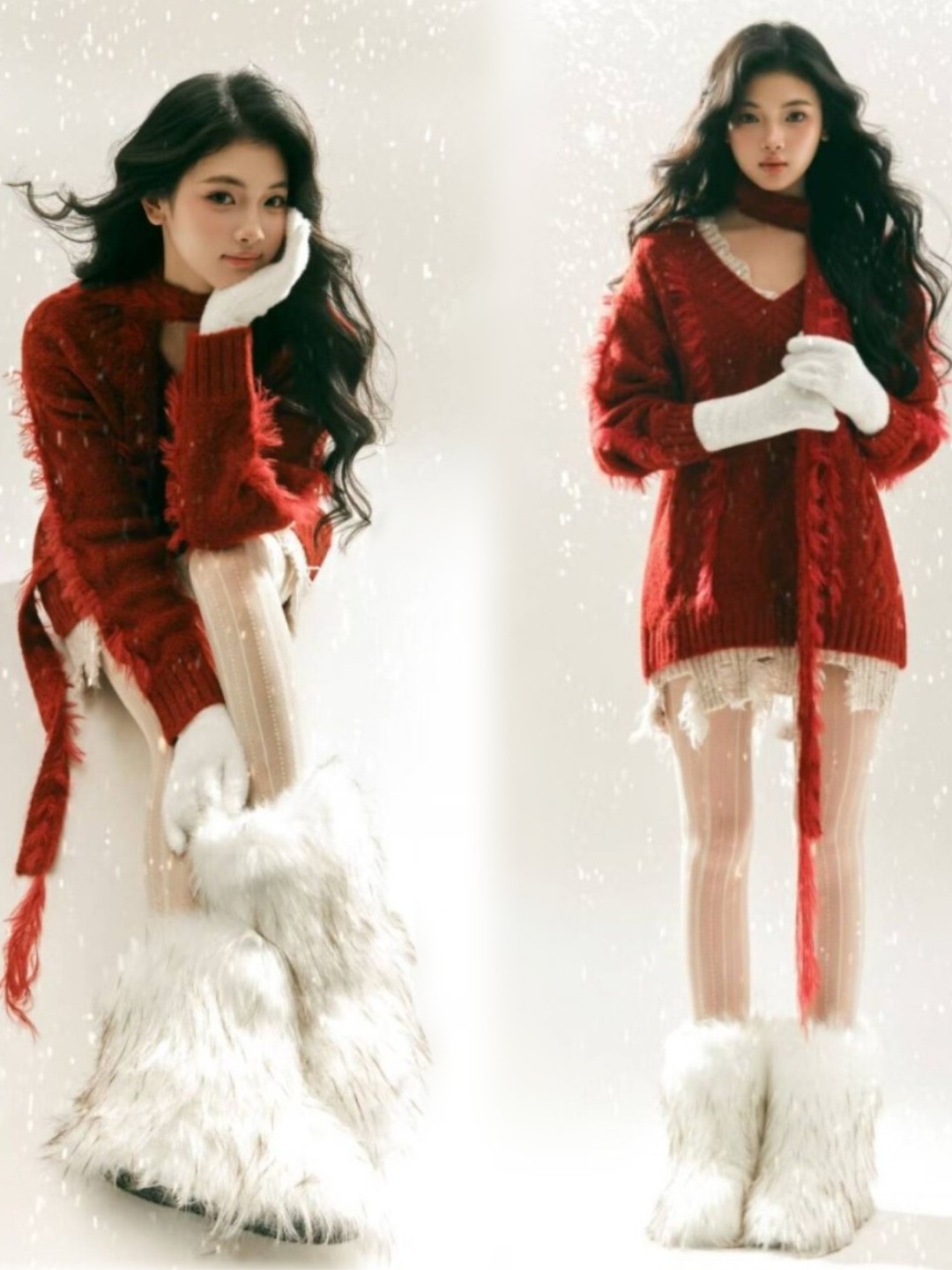 2025 New Red Sweater Art Photo - đánh giá và giá Photography Year