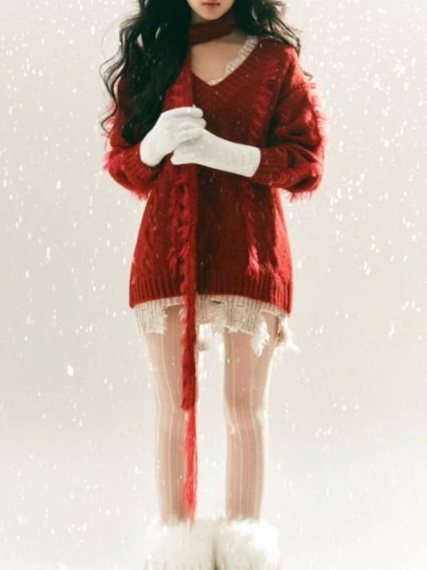 2025 New Red Sweater Art Photo - đánh giá và giá Photography Year
