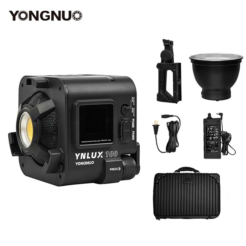 YONGNUO YNLUX100 100W 3200K-56 - đánh giá và giá Photography Videos Free