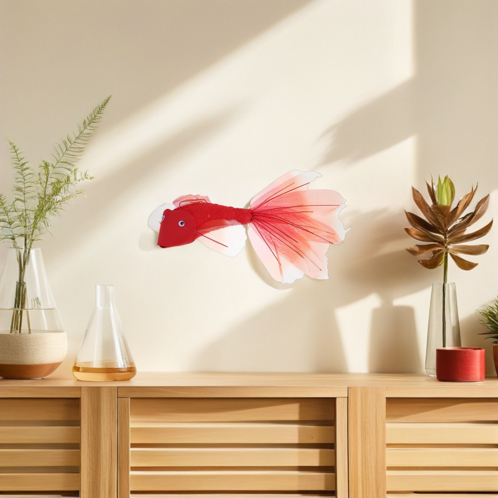 Red Polyester Koi Fish Hanging - đánh giá và giá Photography Year