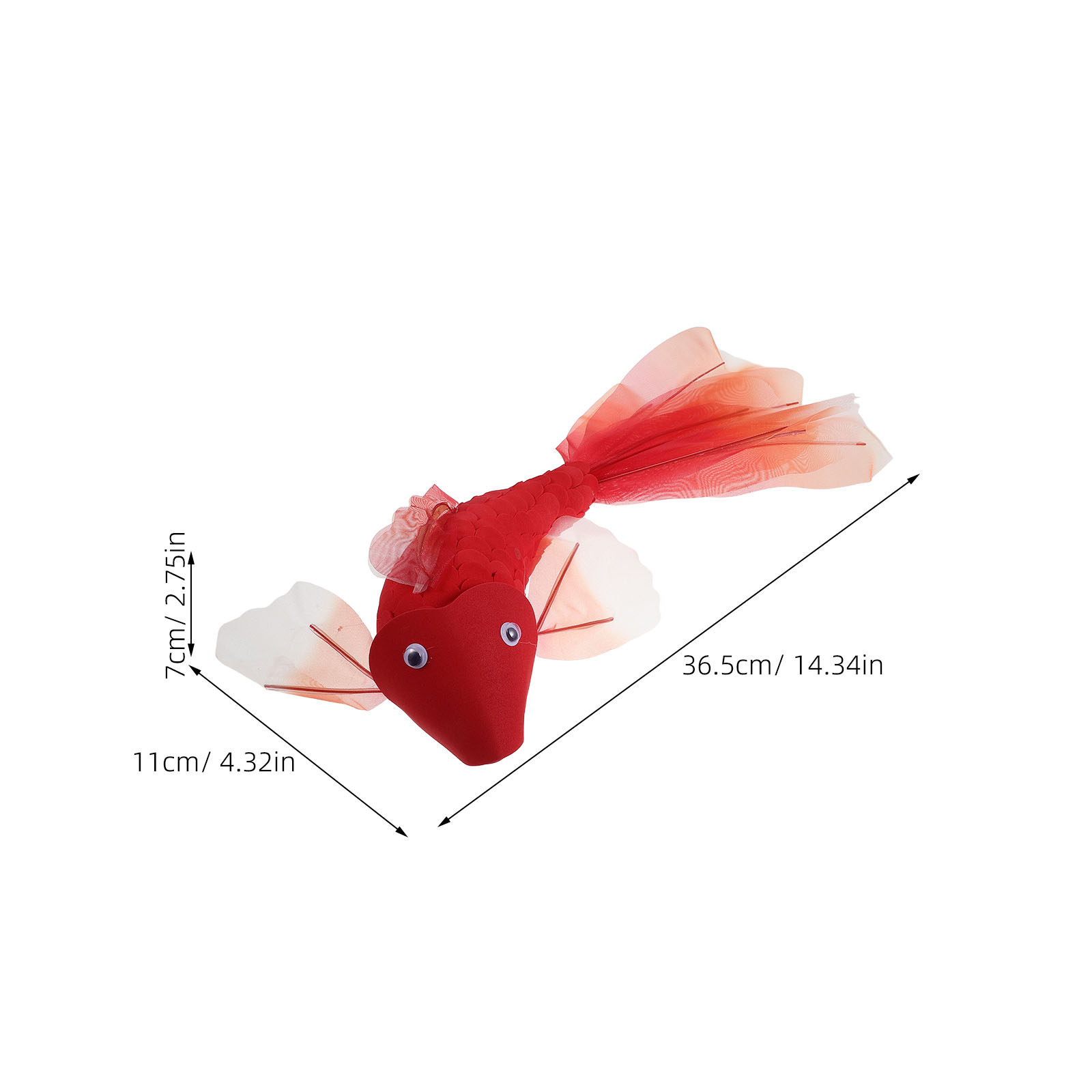 Red Polyester Koi Fish Hanging - đánh giá và giá Photography Year
