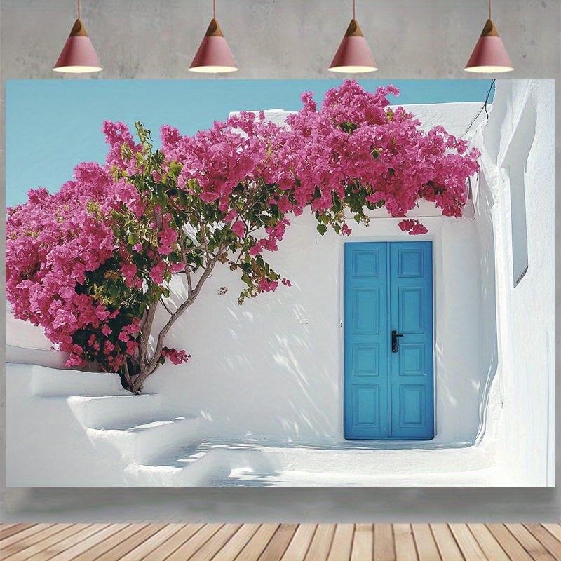Colorful Santorini Street Scen - đánh giá và giá Photography Street