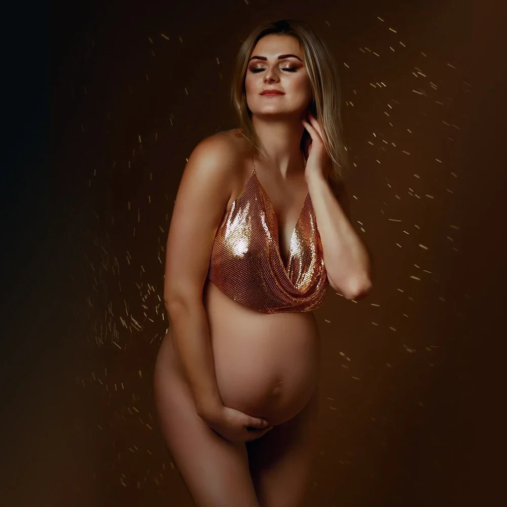 Sexy Chain Maternity Photograp - đánh giá và giá Photography Vest