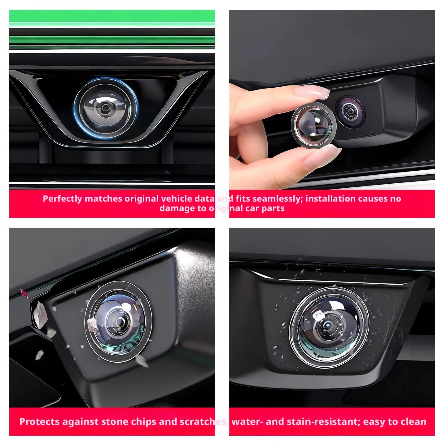 Car Front and Rear Camera Prot - đánh giá và giá Camera Rain Cover