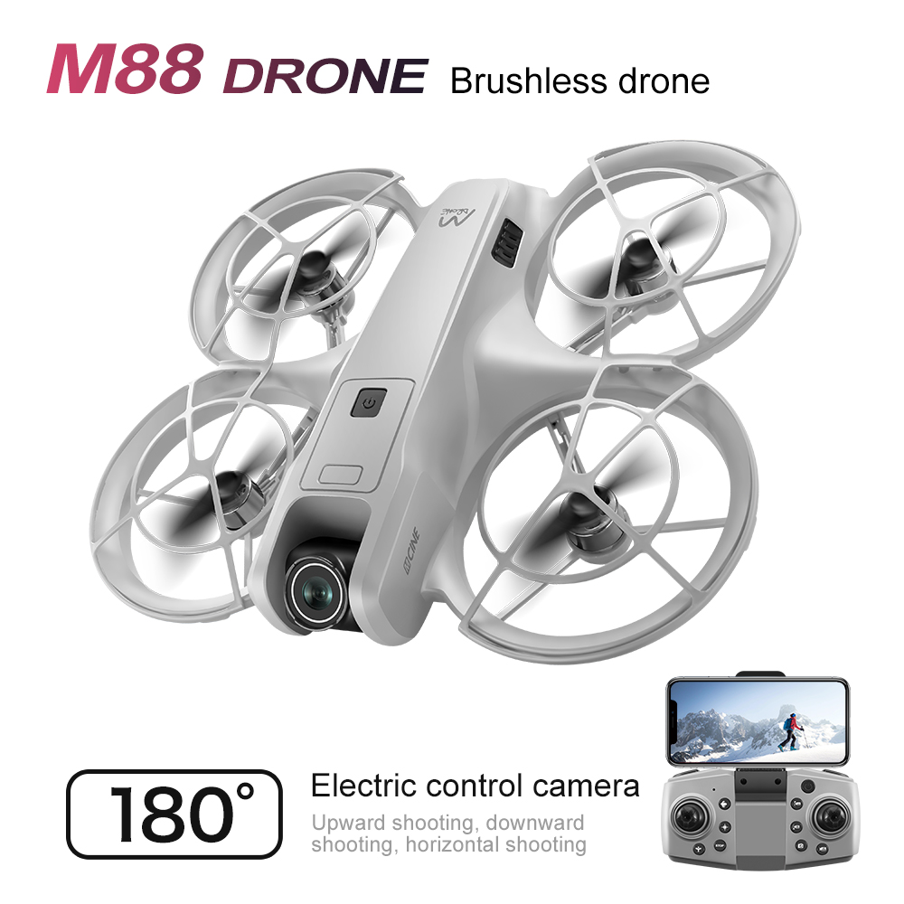 M88 Mini Drone Professional HD - đánh giá và giá Photography Hd
