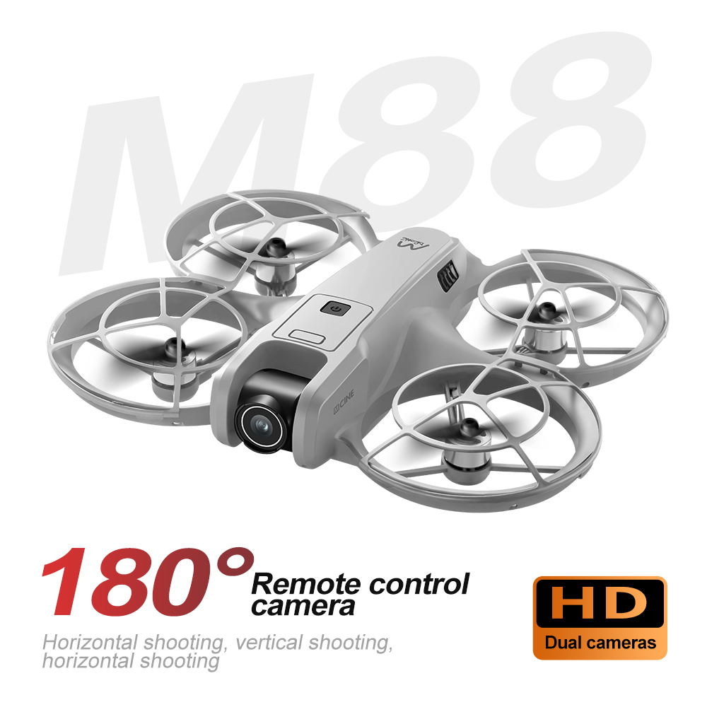 M88 Mini Drone Professional HD - đánh giá và giá Photography Hd