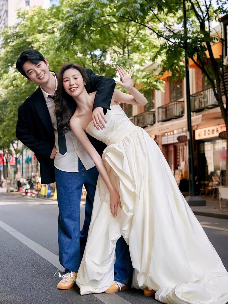 Fashionable Korean Style Denim - đánh giá và giá Photography Street
