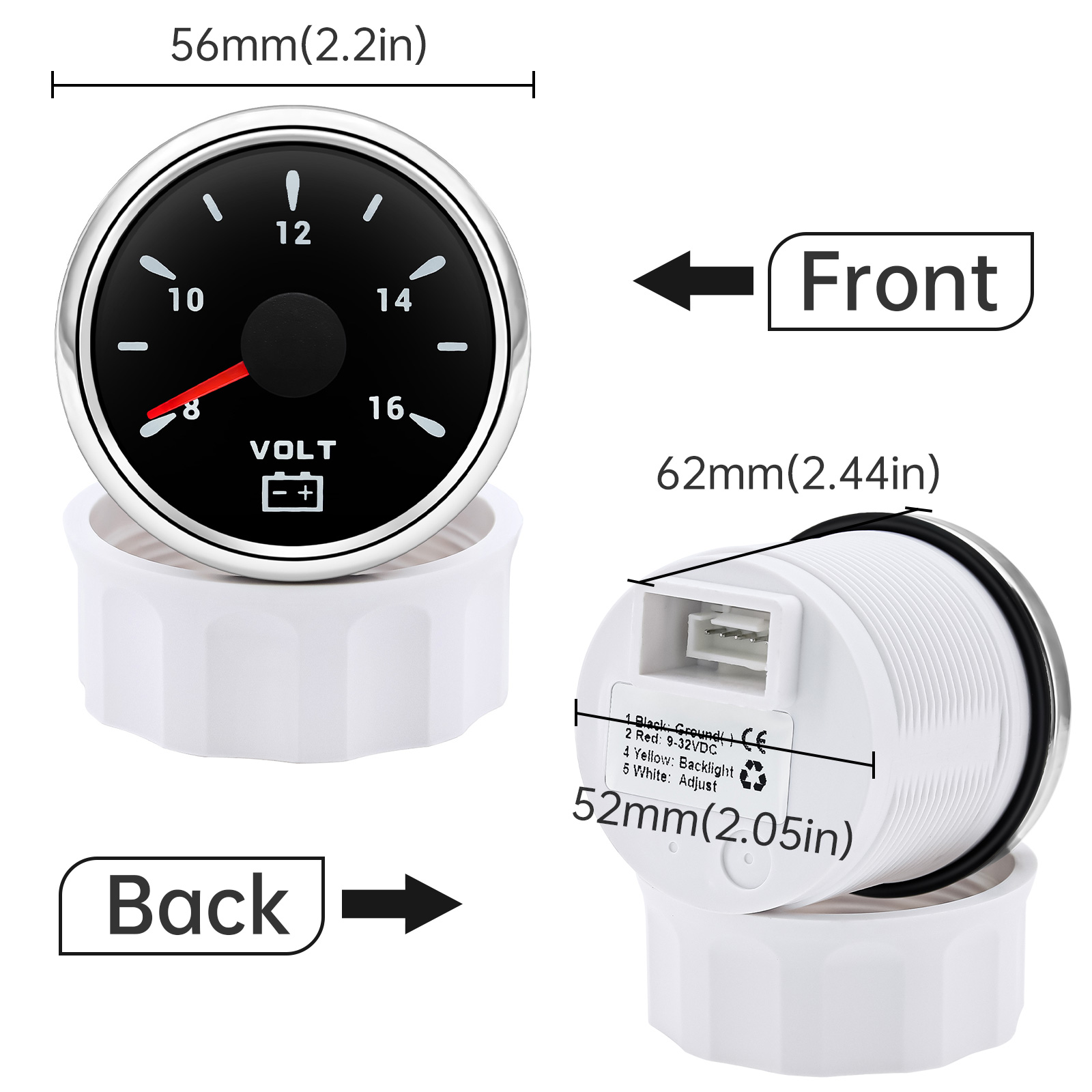 Universal 7-Color LED Backligh - đánh giá và giá Light Meter Incident