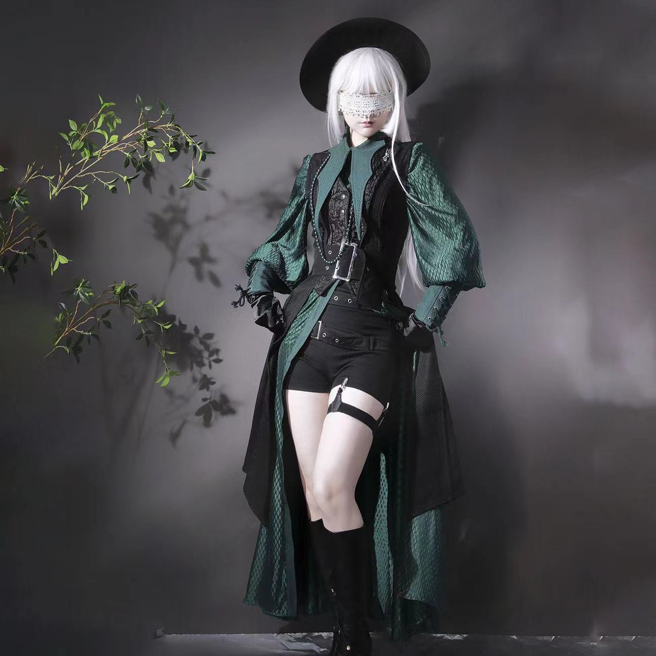 Dark Black Gothic Style Lolita - đánh giá và giá Photography Vest