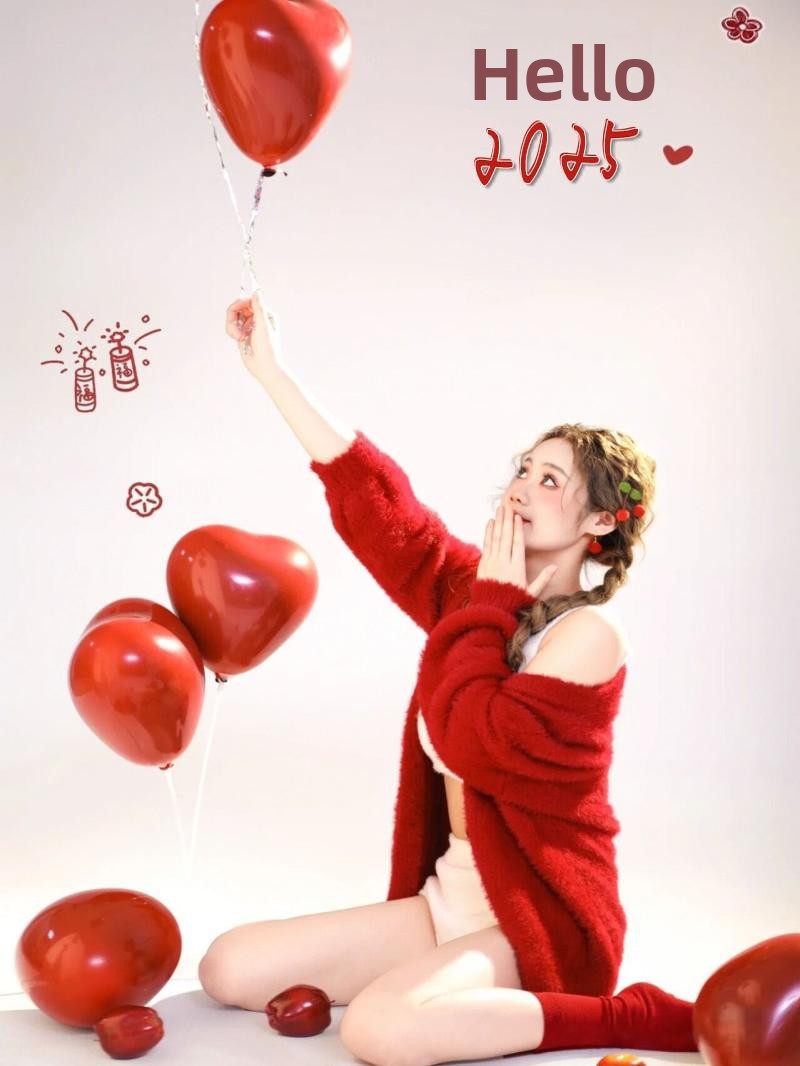 New Autumn Winter Red Sweater  - đánh giá và giá Photography Year