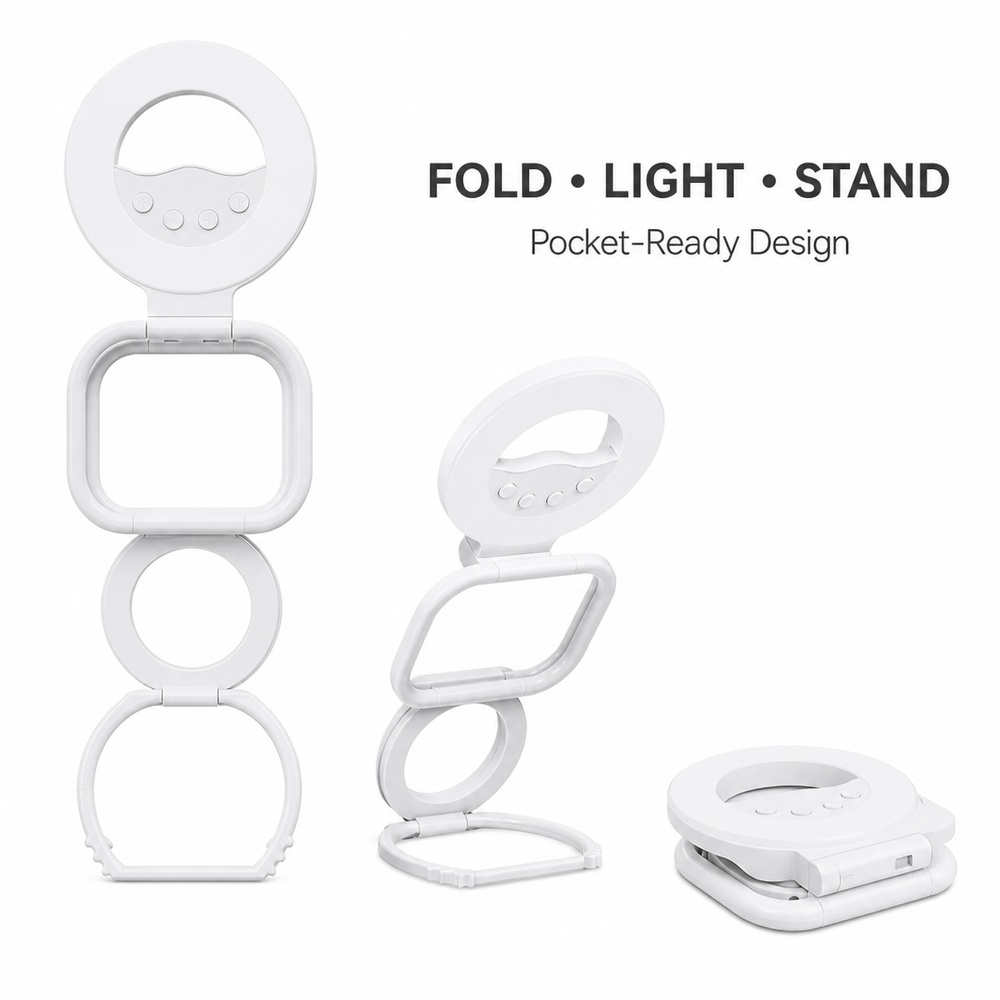 Foldable Magnetic Phone Fill L - đánh giá và giá Photography Videos Free