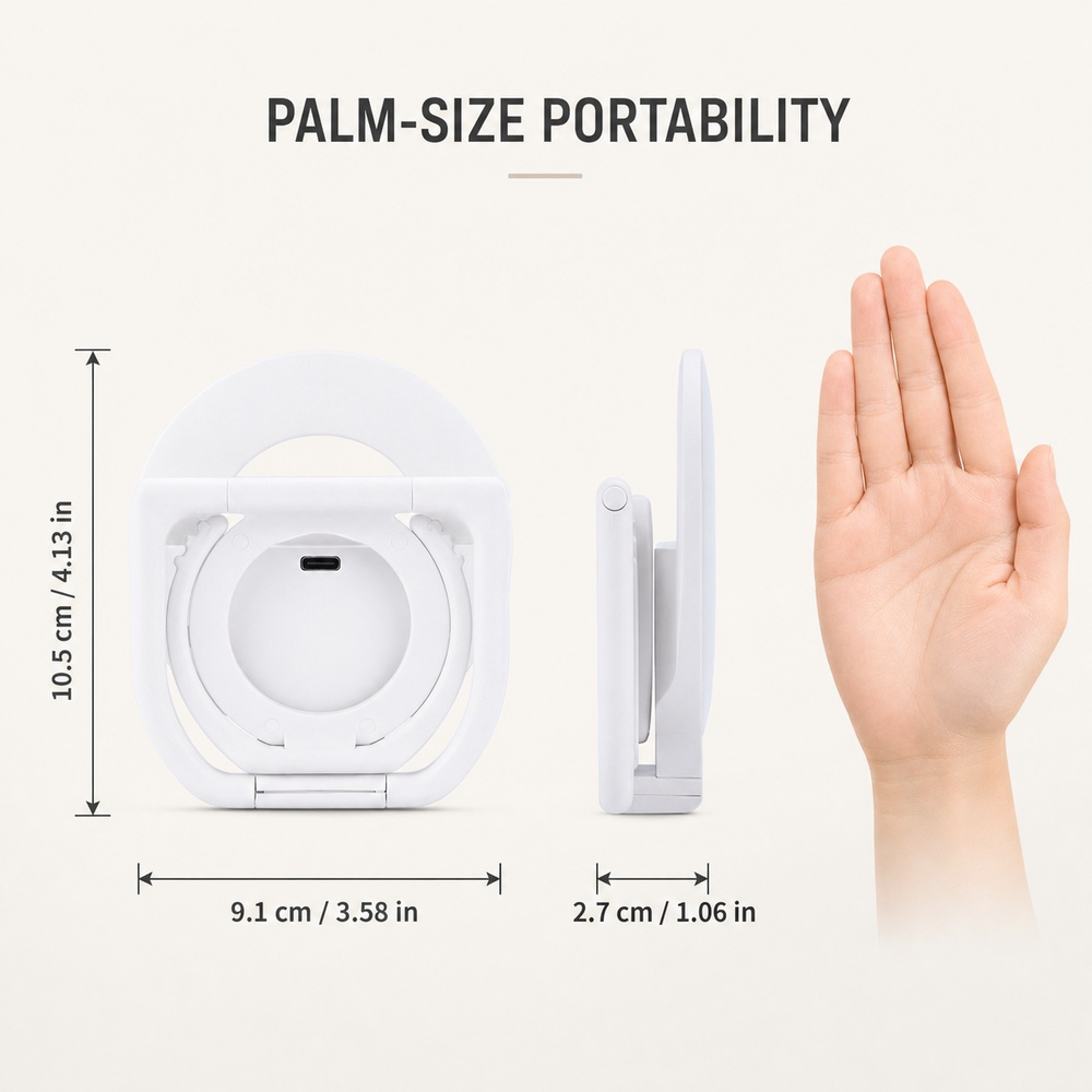 Foldable Magnetic Phone Fill L - đánh giá và giá Photography Videos Free